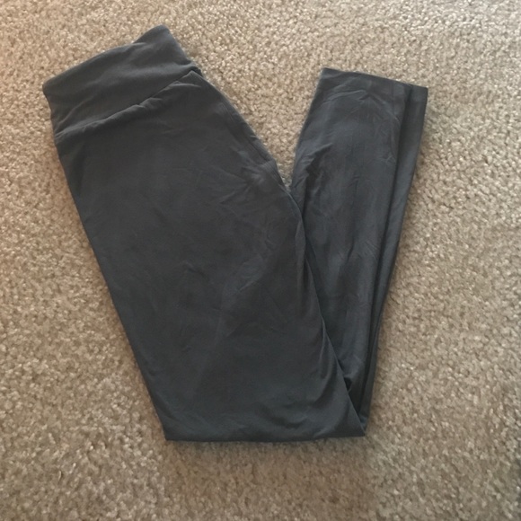 LuLaRoe OS gray leggings