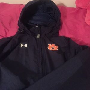 Under armour raincoat UA themed