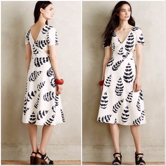 💋Anthropologie Sam&Levi Cutout Dress