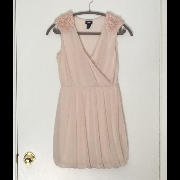 H&M Dress with Ruffle Detail on Shoulders - Picture 2 of 4