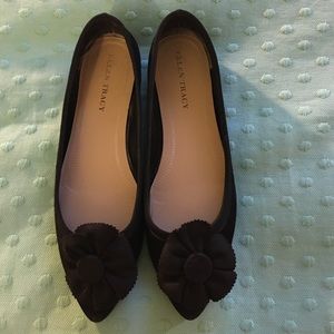 Ellen Tracy Flora Suede Flats