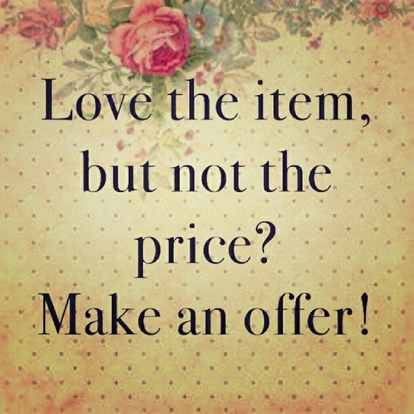 Accepting reasonable offers!!!