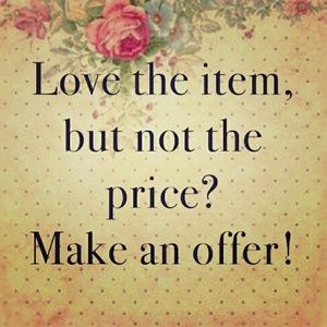 Accepting reasonable offers!!!