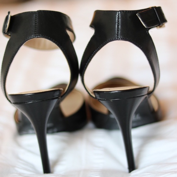 Nine West Shoes - Nine West Open Back Black Pump Nine West Shoes - Nine West Open Back Black Pump
