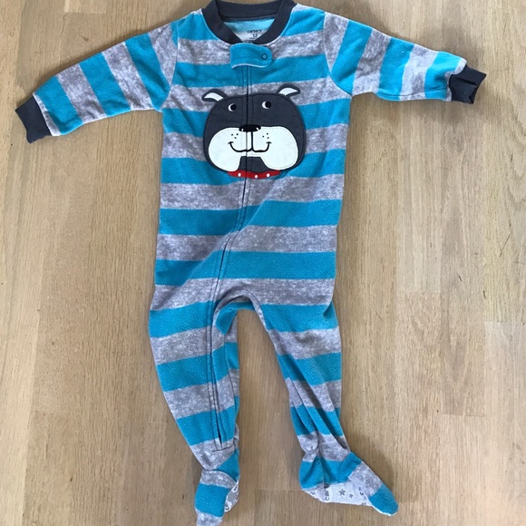 Carters Fleece Pajamas - Picture 1 of 4