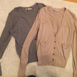 Sweaters, from The Loft. Size small