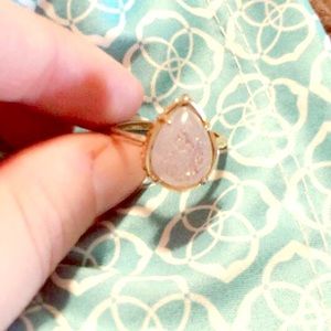 Kendra Scott drusy ring size 8