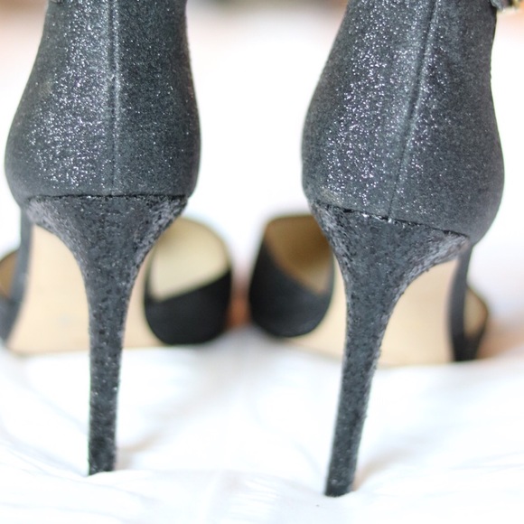 Aldo Shoes - Aldo Black Glitter Pumps Aldo Shoes - Aldo Black Glitter Pumps