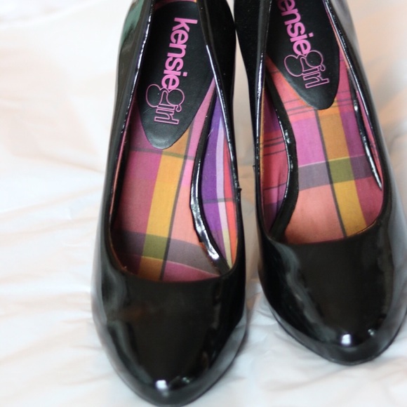 Kensie Girl Shoes - Kenzie Girl Patent Black Pumps Kensie Girl Shoes - Kenzie Girl Patent Black Pumps