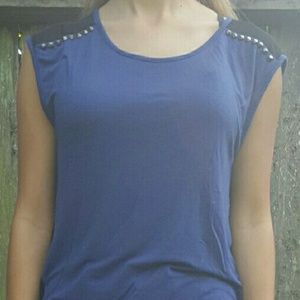 Rocker chic tank top