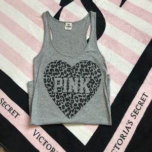 Victoria's Secret cheetah print tank top