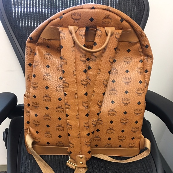 Authentic MCM Large Backpack - Picture 2 of 4