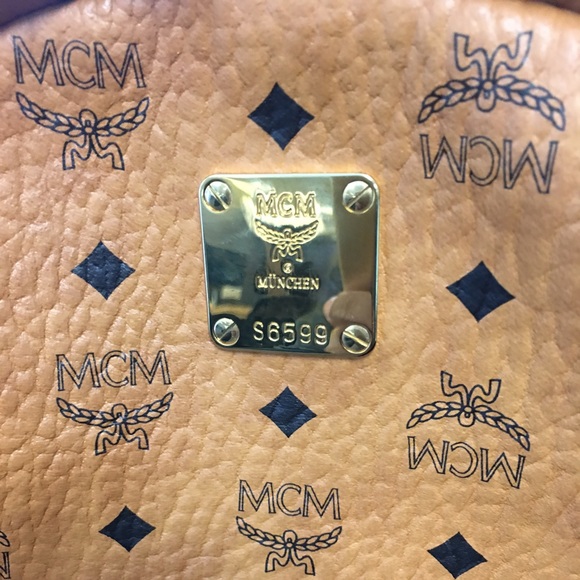 Authentic MCM Large Backpack - Picture 3 of 4