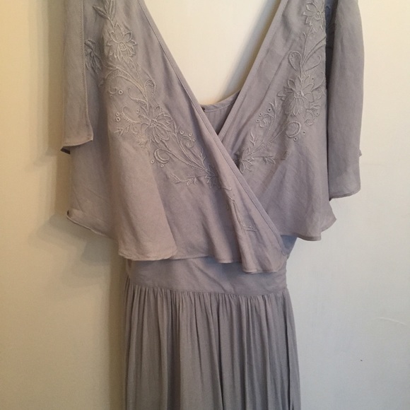 SOLD Free People Fiona Maxi Wrap Dress - Picture 3 of 3
