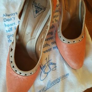 Fluevog Second Miracles: Rhon 8.5 coral pink