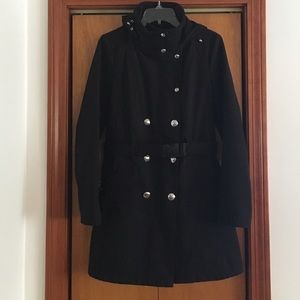 Calvin Klein Black Trench Coat