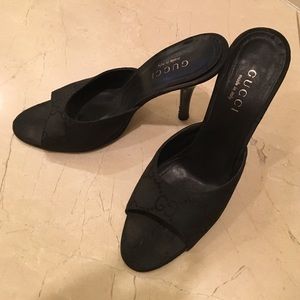 Black Gucci Heel size 8.5