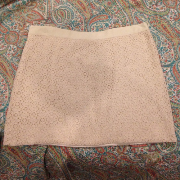 J Crew Lace Skirt