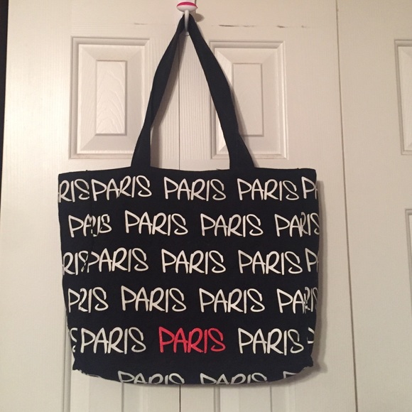 🎭PARIS All-Over Print Tote⭐️⭐️