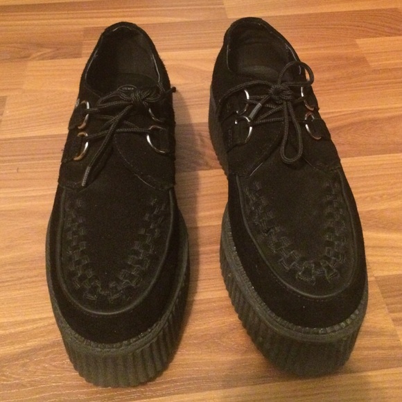 T.U.K creepers platform in black