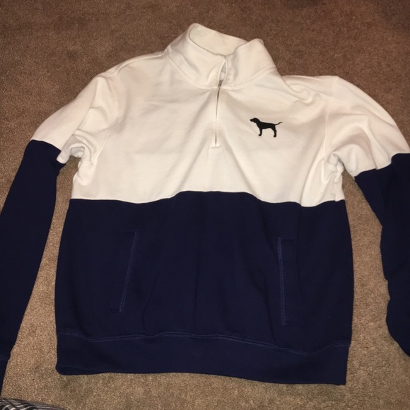 PINK quarter-zip