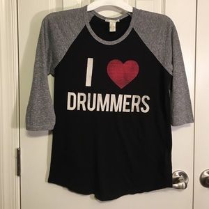 I Heart Drummers Shirt