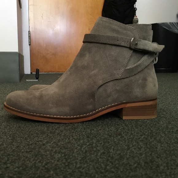 Buckle wrap ankle boots from Sabine