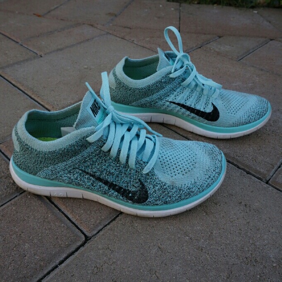 Nike Free 4.0 Flyknit Teal/Blue