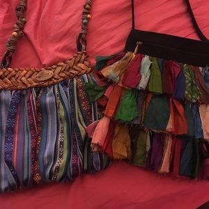 Two never used cross body bags