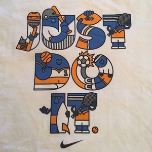 Nike Just Do It t shirt kids size M (10-12)