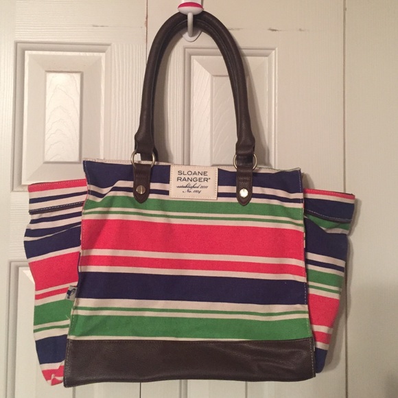 ✨Sloane Ranger Striped Handbag✨