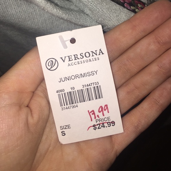 Comfy Blue/Gray Blouse - Picture 2 of 3