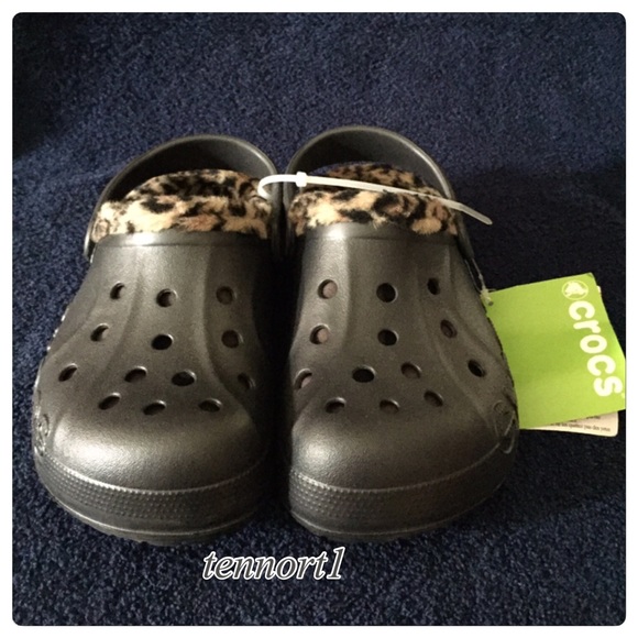 Crocs Baya Leopard Liner Clog
