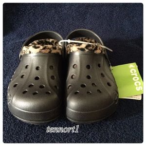 Crocs Baya Leopard Liner Clog