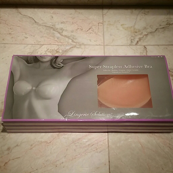 Adhesive bra