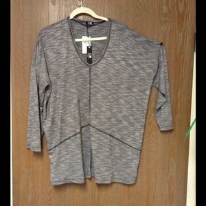 Cable and Guage top NWT black/white