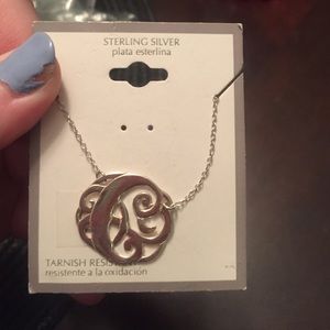 Brand new initial outfitters sterling silver "C"