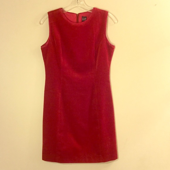 gap red velvet dress Bias-Cut Velvet Maxi Dress