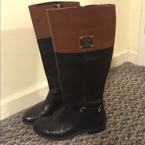 Tommy Hilfiger Two Block Tone Boots
