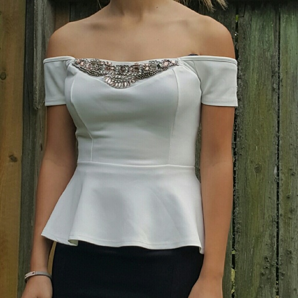 Off the shoulder top