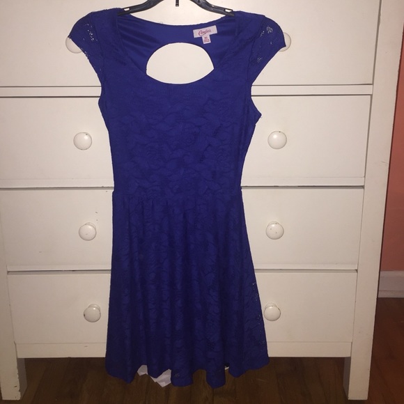 Blue Lace Dress
