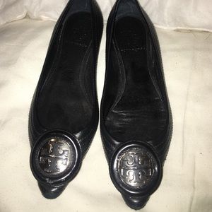 Tory Burch flats with a pointed toe