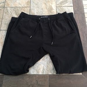 Men's Black Joggers