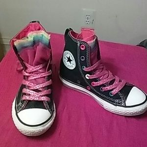 Converse Rainbow kids sneakers Sz 11