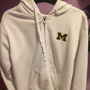 University of Michigan zip up sweatshirt