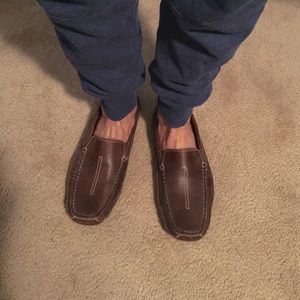 Clarks driving moccasins