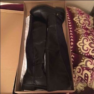 Knee-High Black Boots