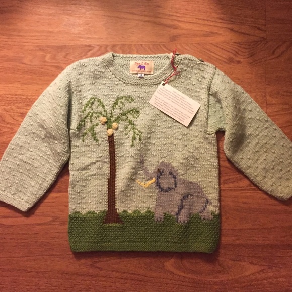 Elyse C. Bec 100% Alpaca sweater