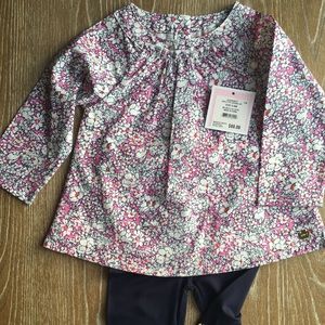 Juicy couture tunic and leggings set size 3/6M