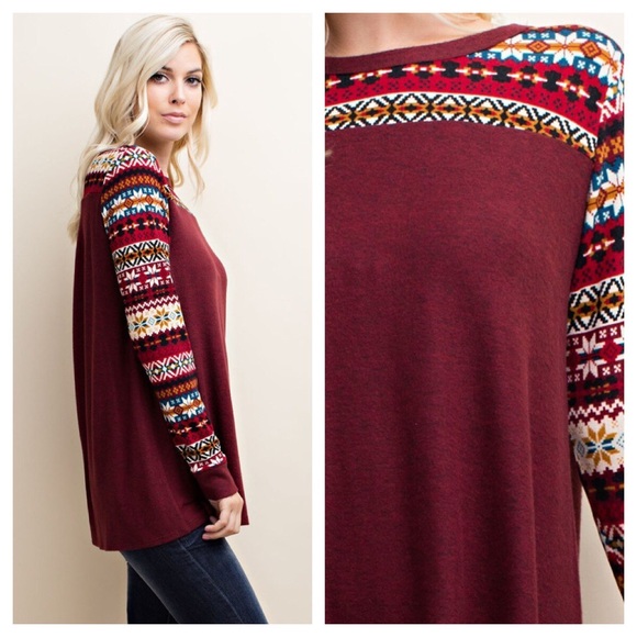 HP✨Holiday Festivities Knit Long Sleeve - Picture 3 of 4